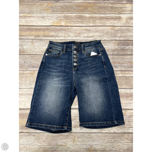 Shorts By Judy Blue In Blue Denim, Size: M