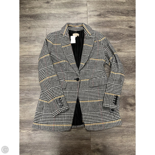 Blazer By Loft In Plaid Pattern, Size: Xs