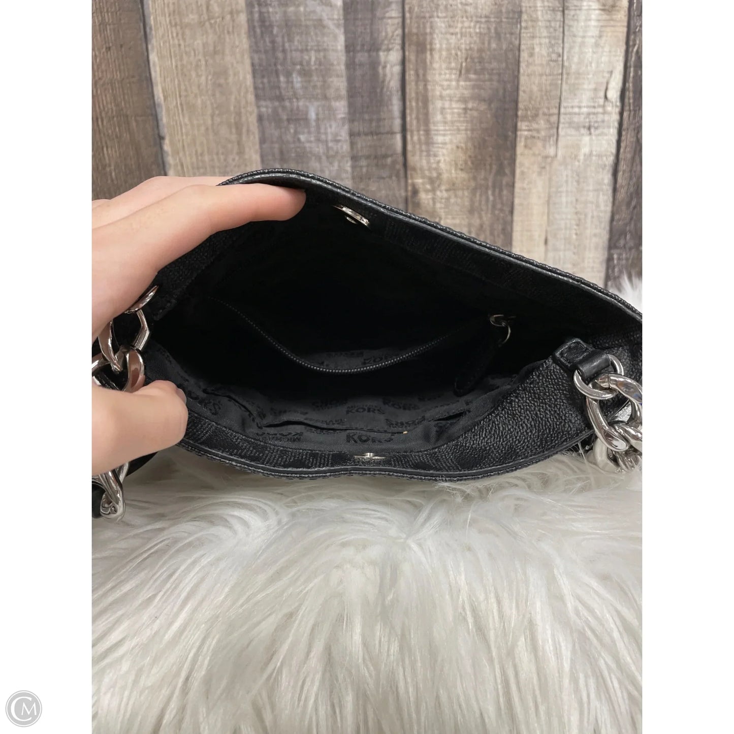 Crossbody Designer By Michael Kors, Size: Medium