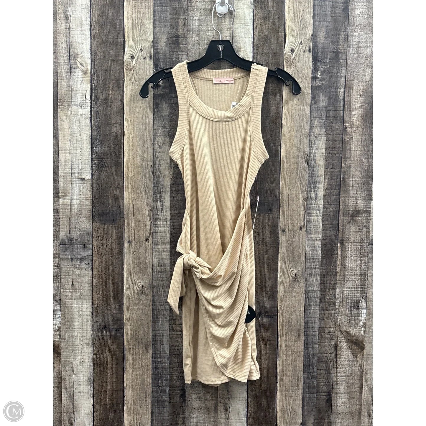 Dress Casual Short By Cme In Beige, Size: S