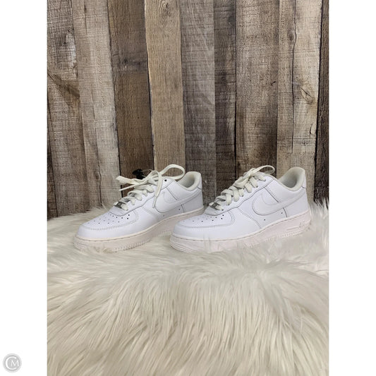 Shoes Athletic By Nike In White, Size: 7.5