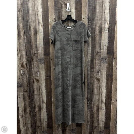 Dress Casual Maxi By First Love In Camouflage Print, Size: S