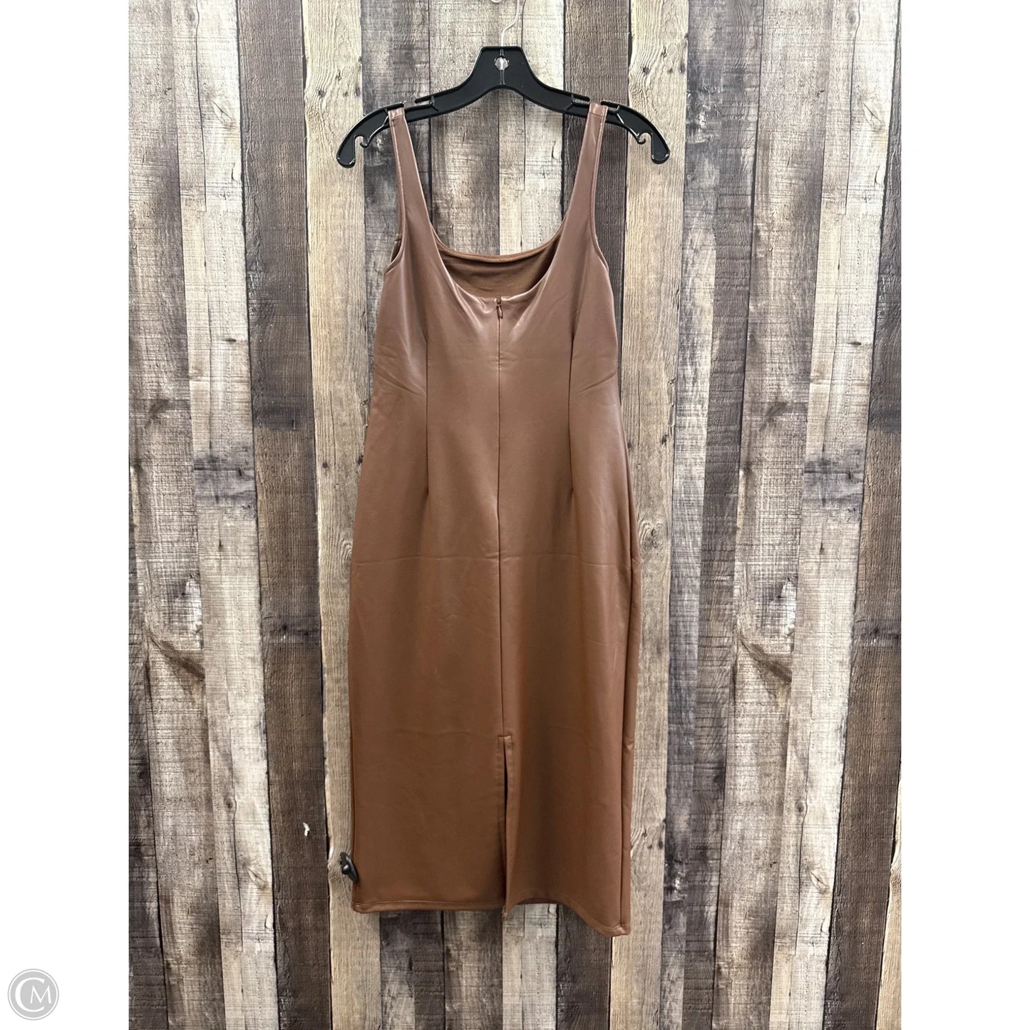 Dress Casual Midi By Sofia By Sofia Vergara In Brown, Size: S