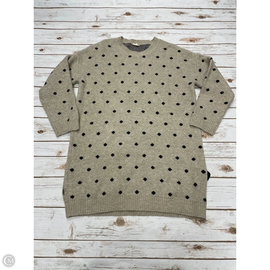 Dress Sweater By Hem & Thread In Tan, Size: L