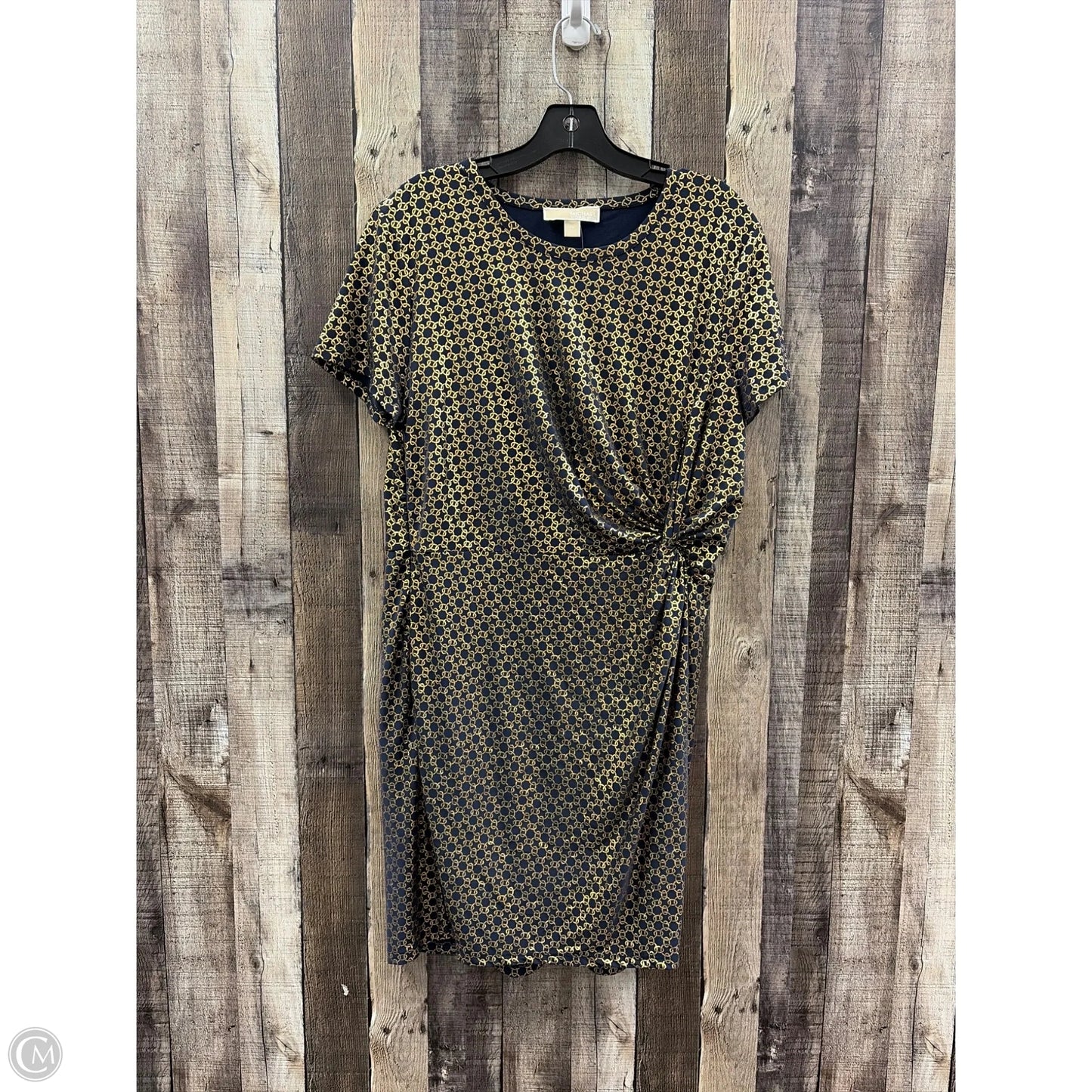 Dress Designer By Michael Kors In Navy, Size: Xl