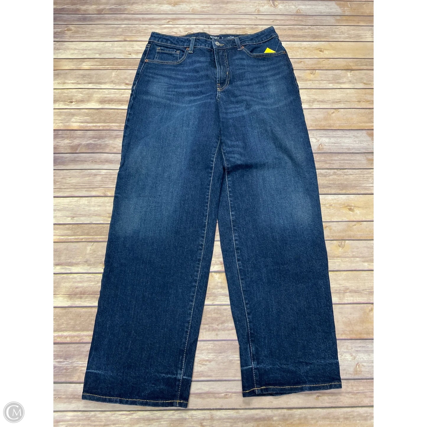 Jeans Wide Leg By Old Navy In Blue Denim, Size: 12