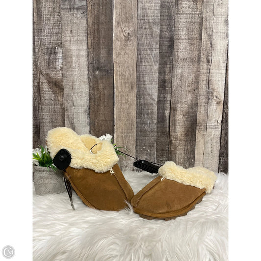 Slippers By Secret Treasures In Brown, Size: 9.5