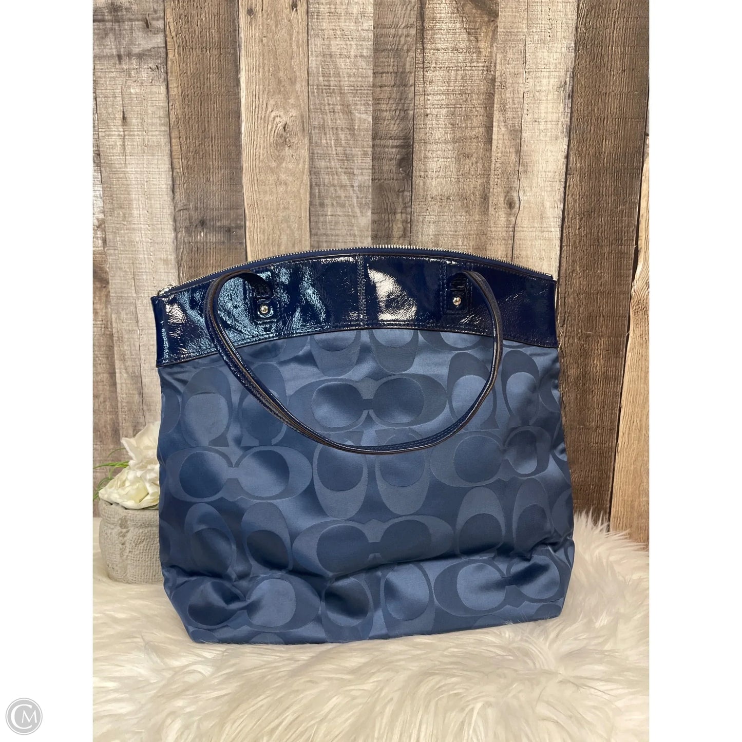 Handbag Designer By Coach, Size: Large