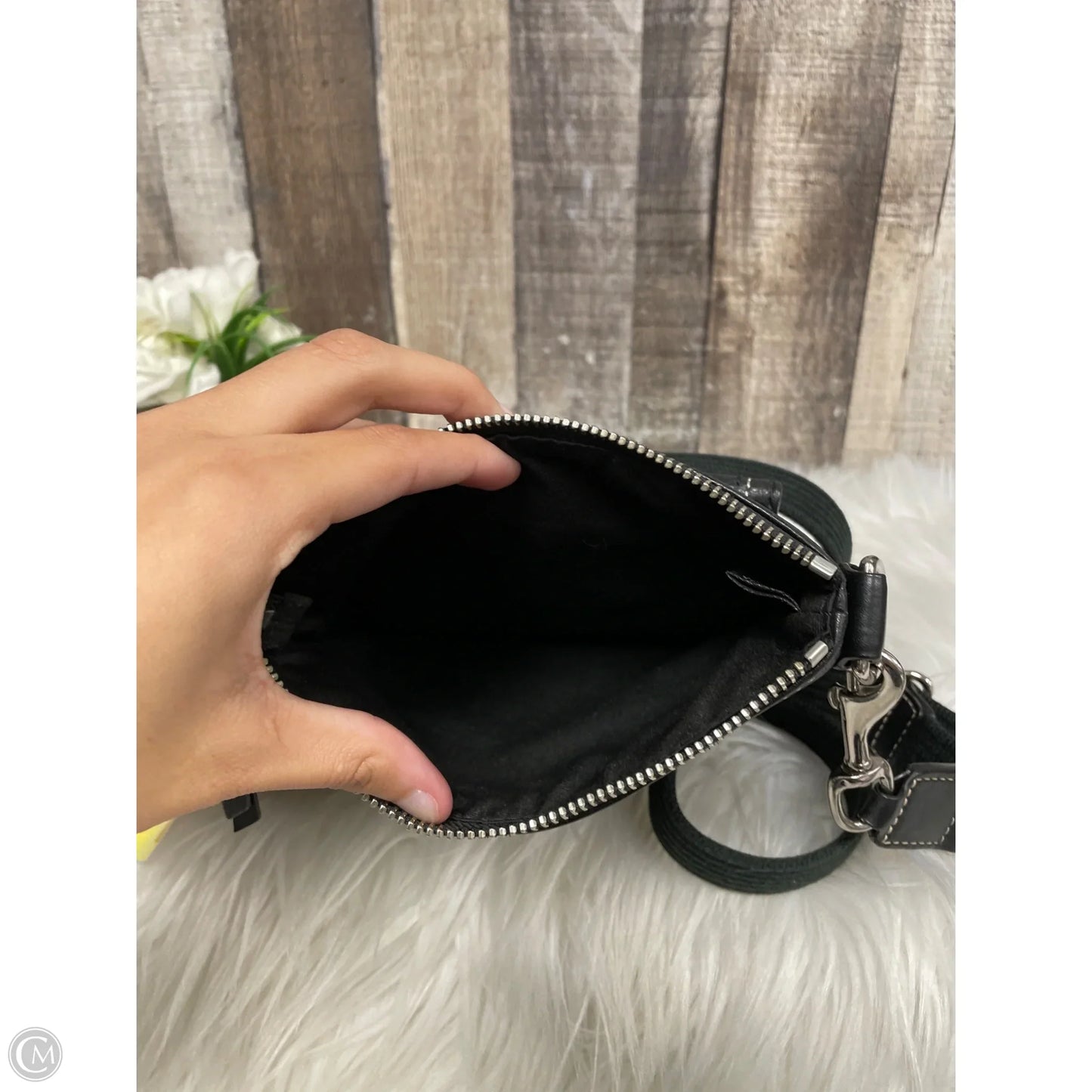 Crossbody Designer By Coach, Size: Medium