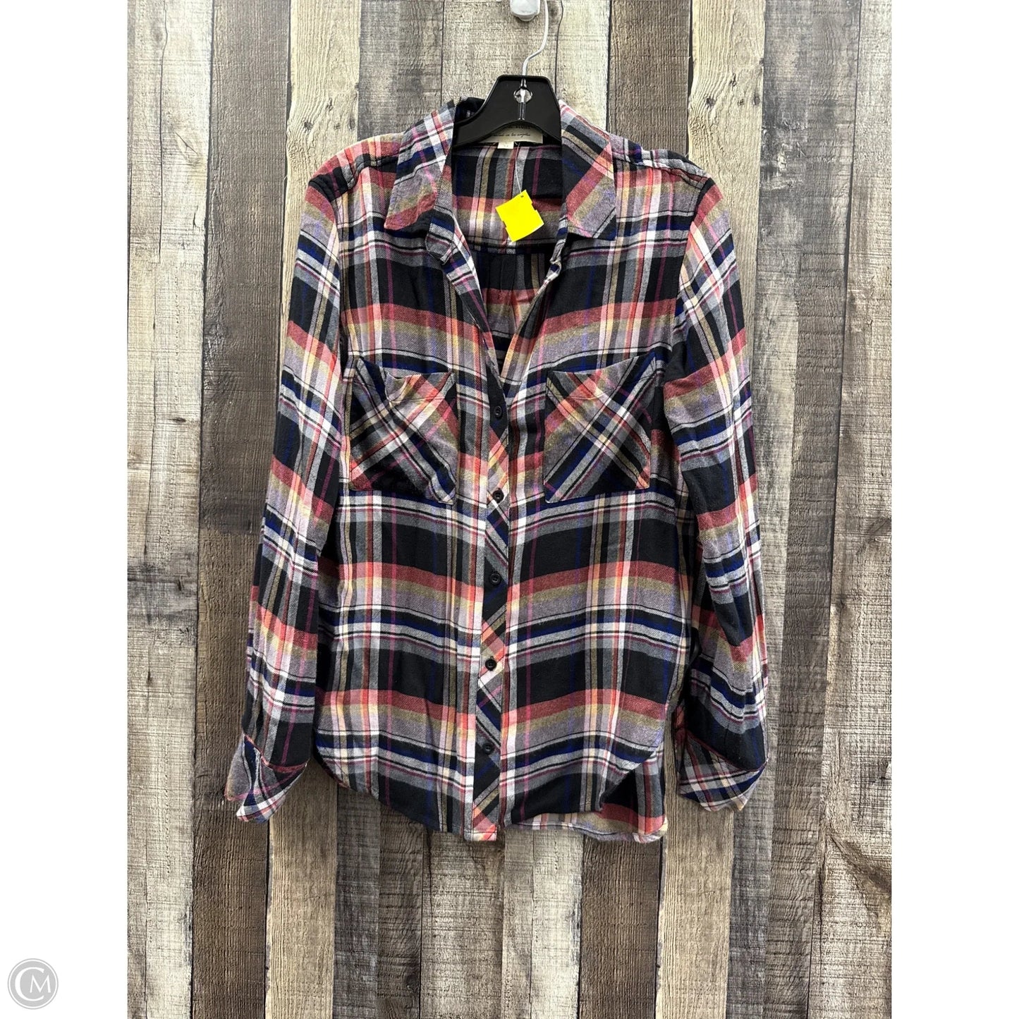 Top Long Sleeve By Cloth & Stone In Multi-colored, Size: M