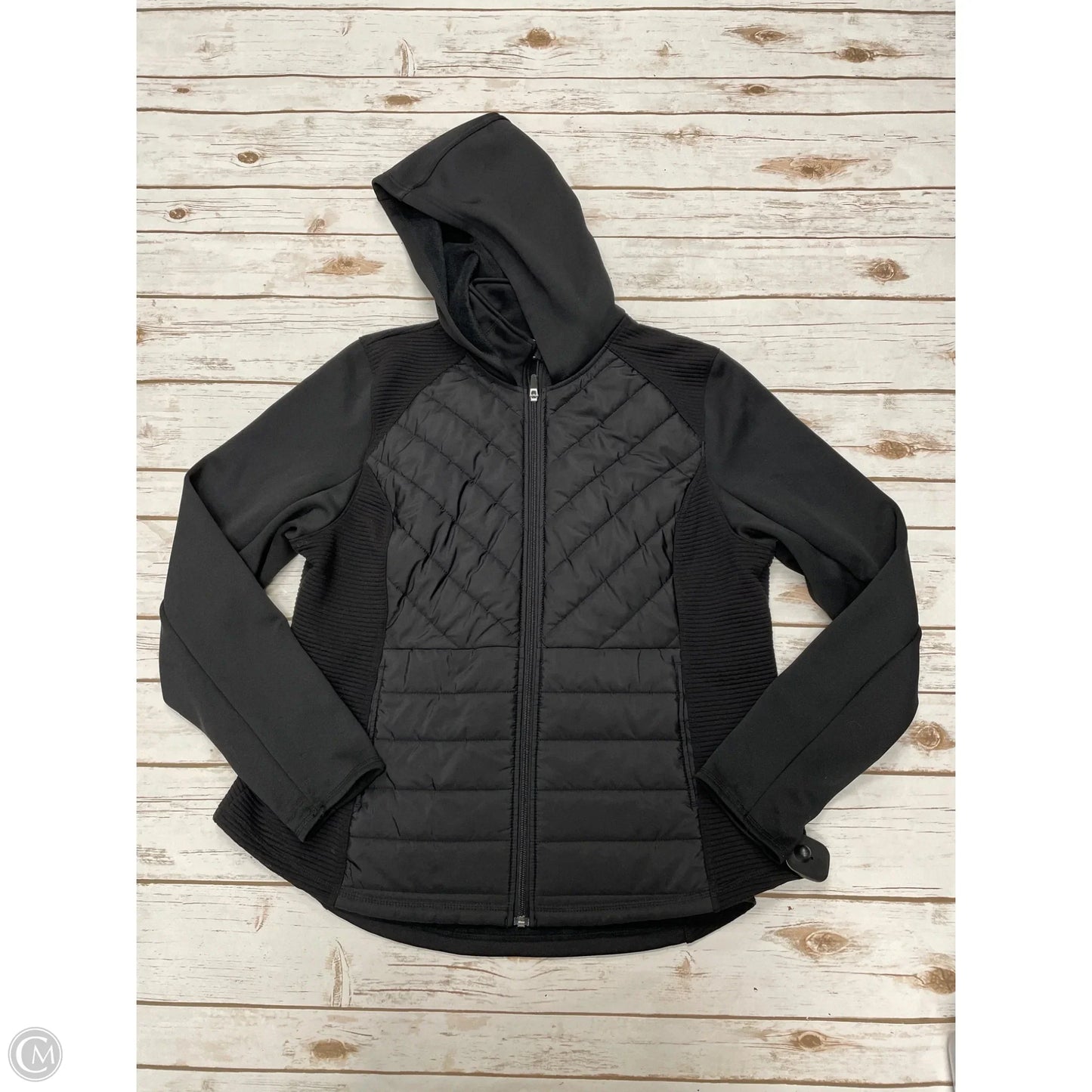 Athletic Jacket By Fila In Black, Size: Xxl