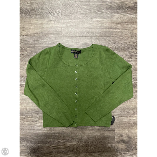 Cardigan By Cme In Green, Size: Xl