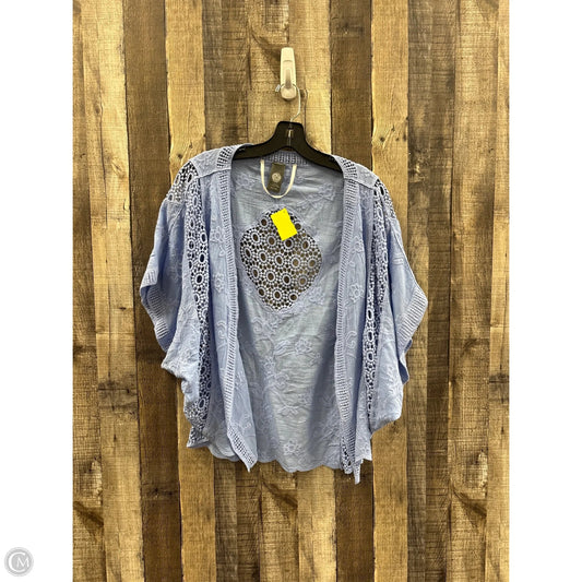 Cardigan By Vince Camuto In Blue, Size: Osfm