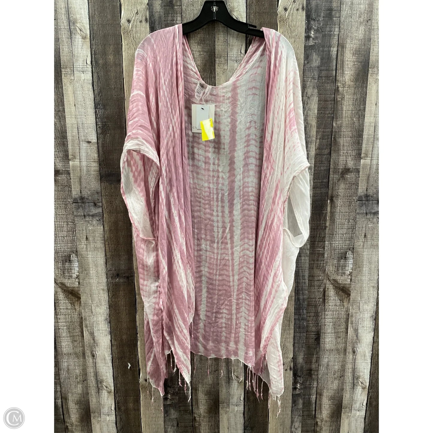 Cardigan By Cme In Tie Dye Print, Size: Osfm