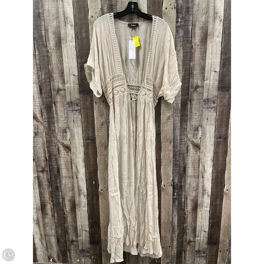 Cardigan By Aakaa In Beige, Size: L