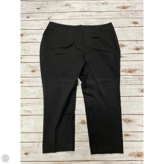 Pants Dress By Talbots In Black, Size: 22