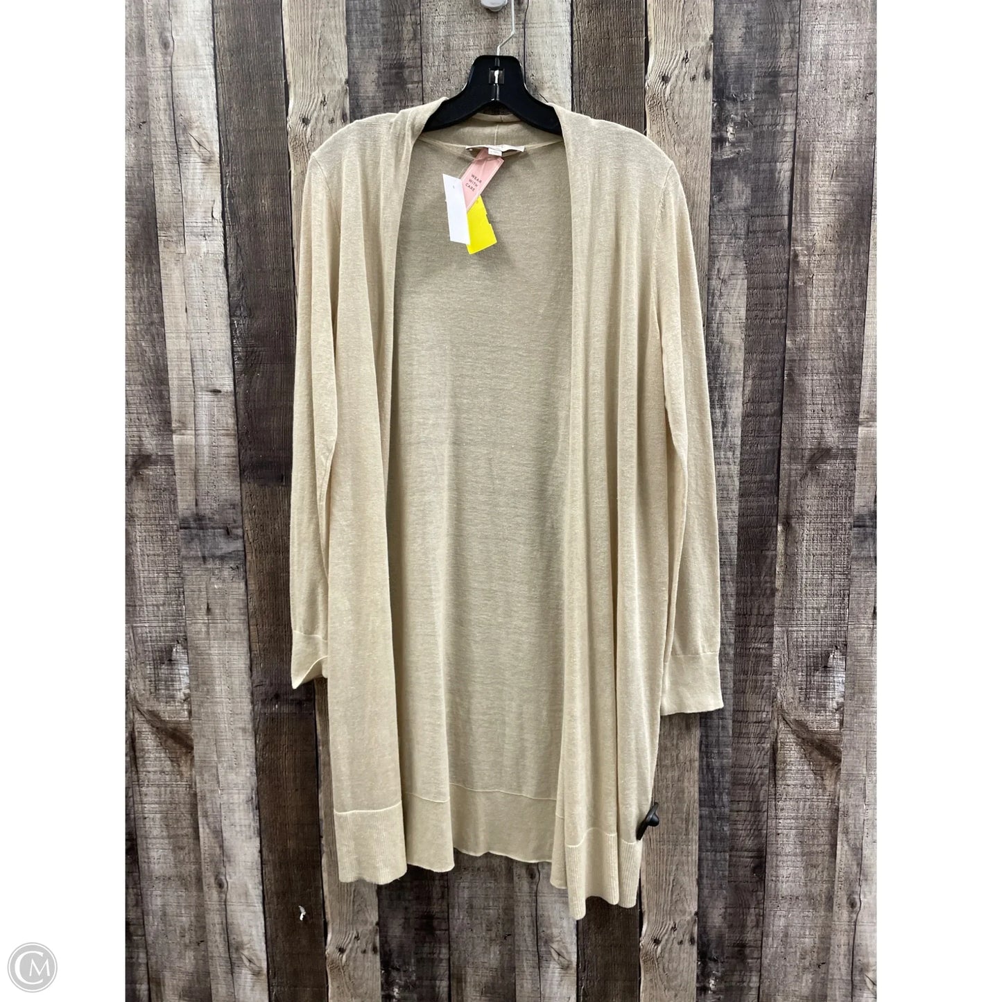 Cardigan By Loft In Tan, Size: M