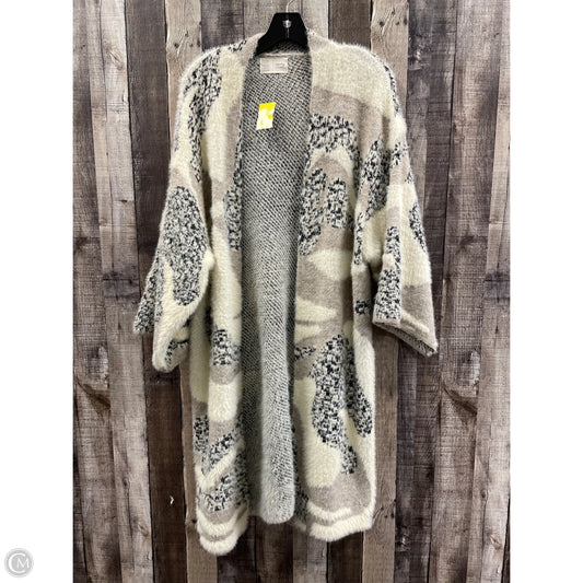 Sweater Cardigan By Saturday/sunday In Animal Print, Size: M