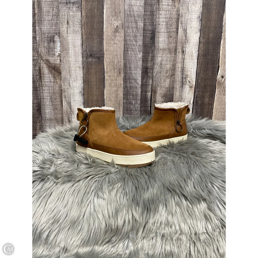 Boots Designer By Ugg In Tan, Size: 8
