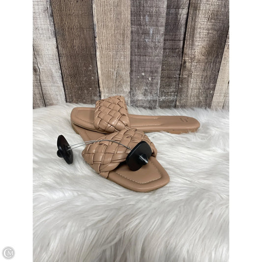 Sandals Flats By A New Day In Brown, Size: 9