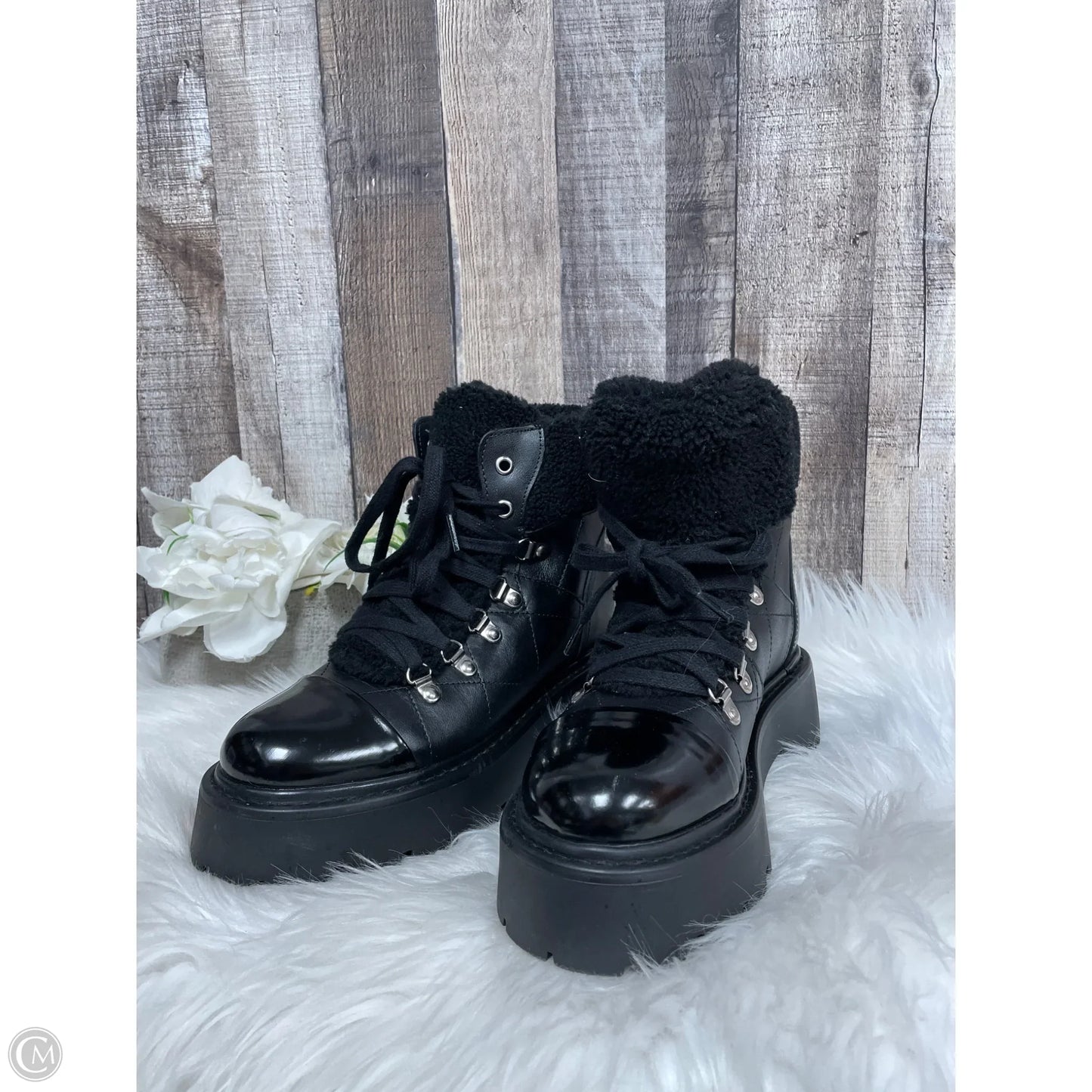 Boots Combat By Steve Madden In Black, Size: 7