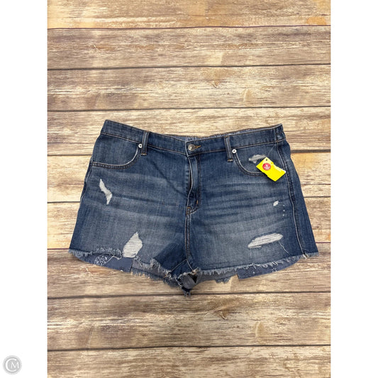 Shorts By Aerie In Blue Denim, Size: L