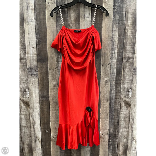 Dress Party Short By Chicme In Red, Size: M