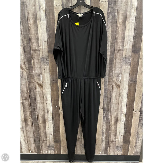 Jumpsuit By Michael By Michael Kors In Black, Size: 2x
