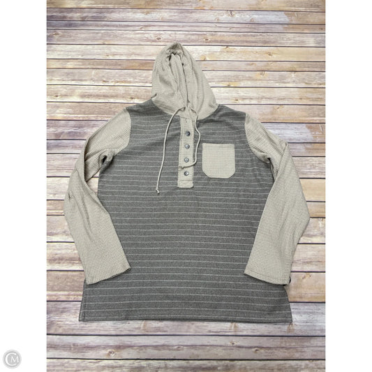 Top Long Sleeve By Bke In Tan, Size: S