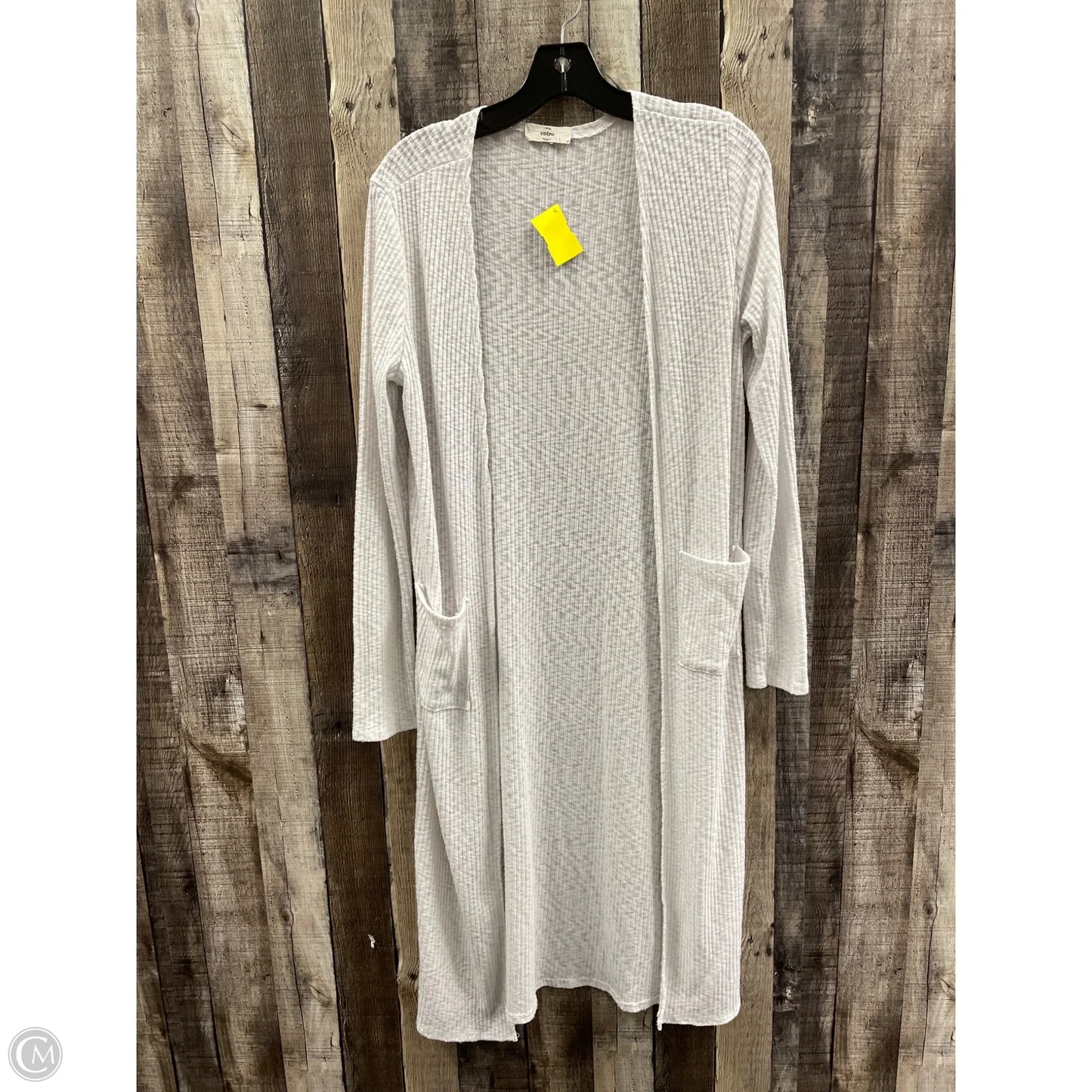 Cardigan By Entro In Grey, Size: S