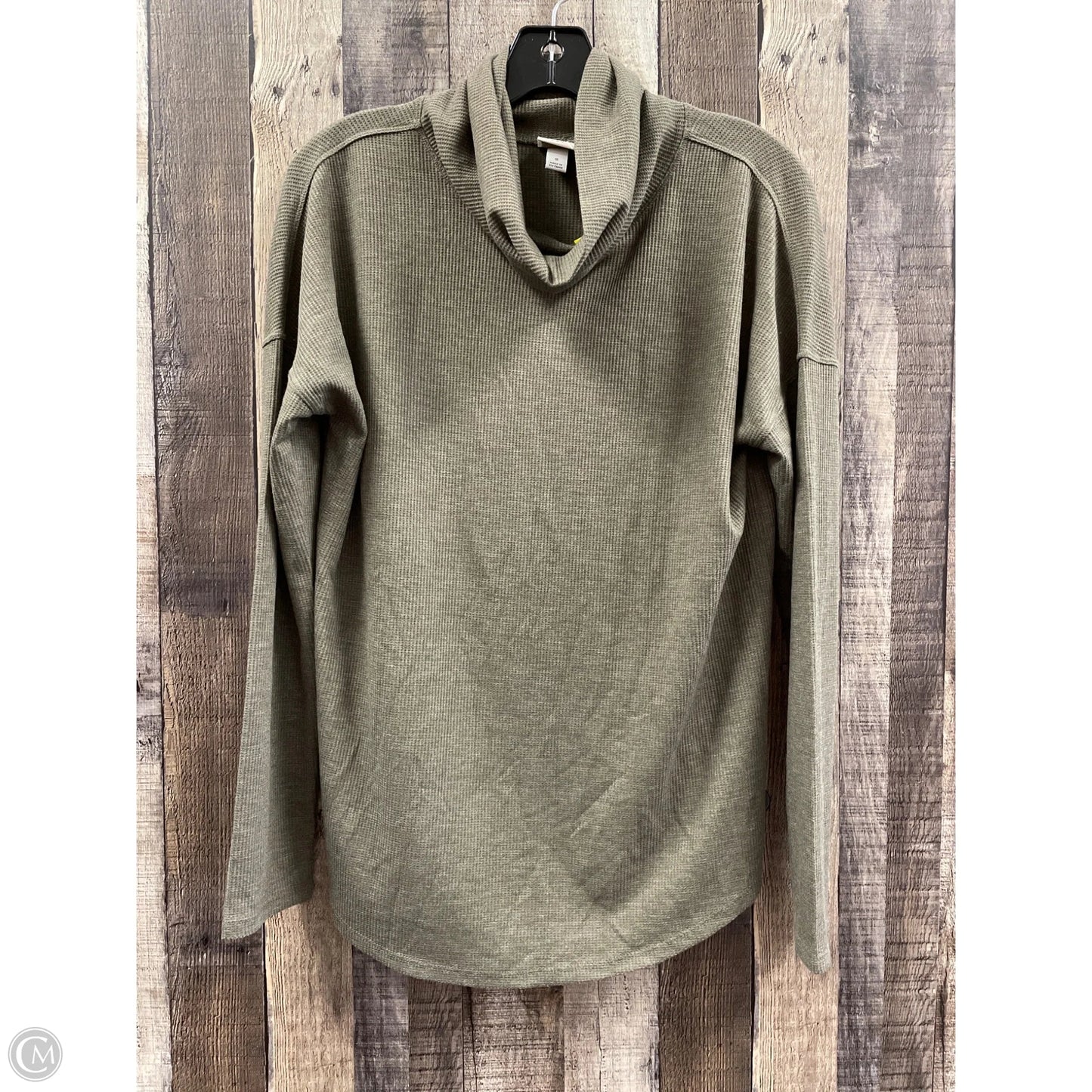 Top Long Sleeve By A New Day In Green, Size: S