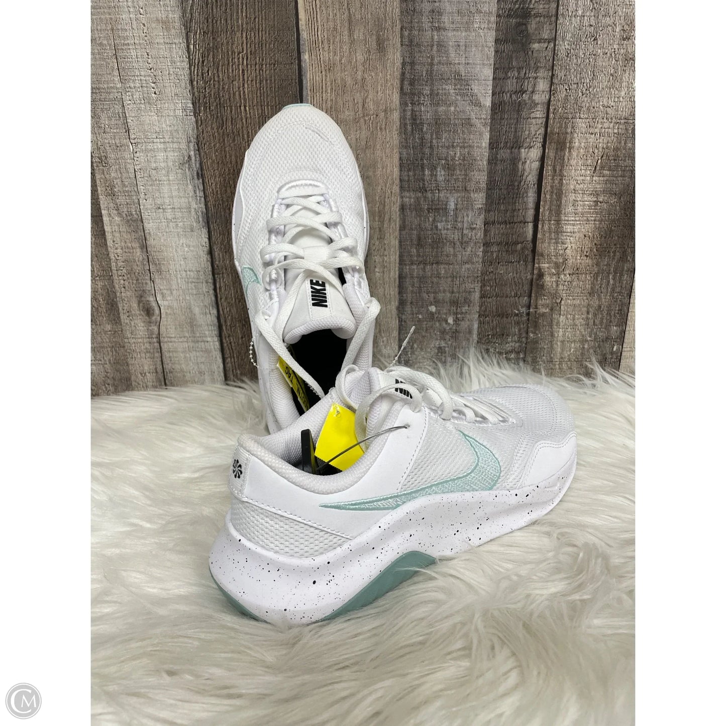 Shoes Athletic By Nike In Yellow, Size: 9