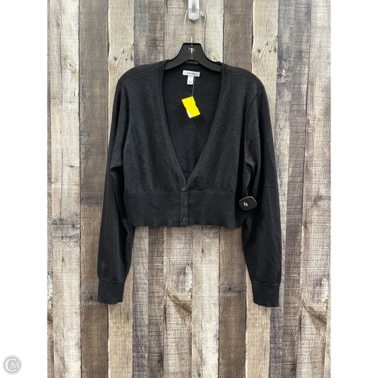 Cardigan By Nine West In Black, Size: L