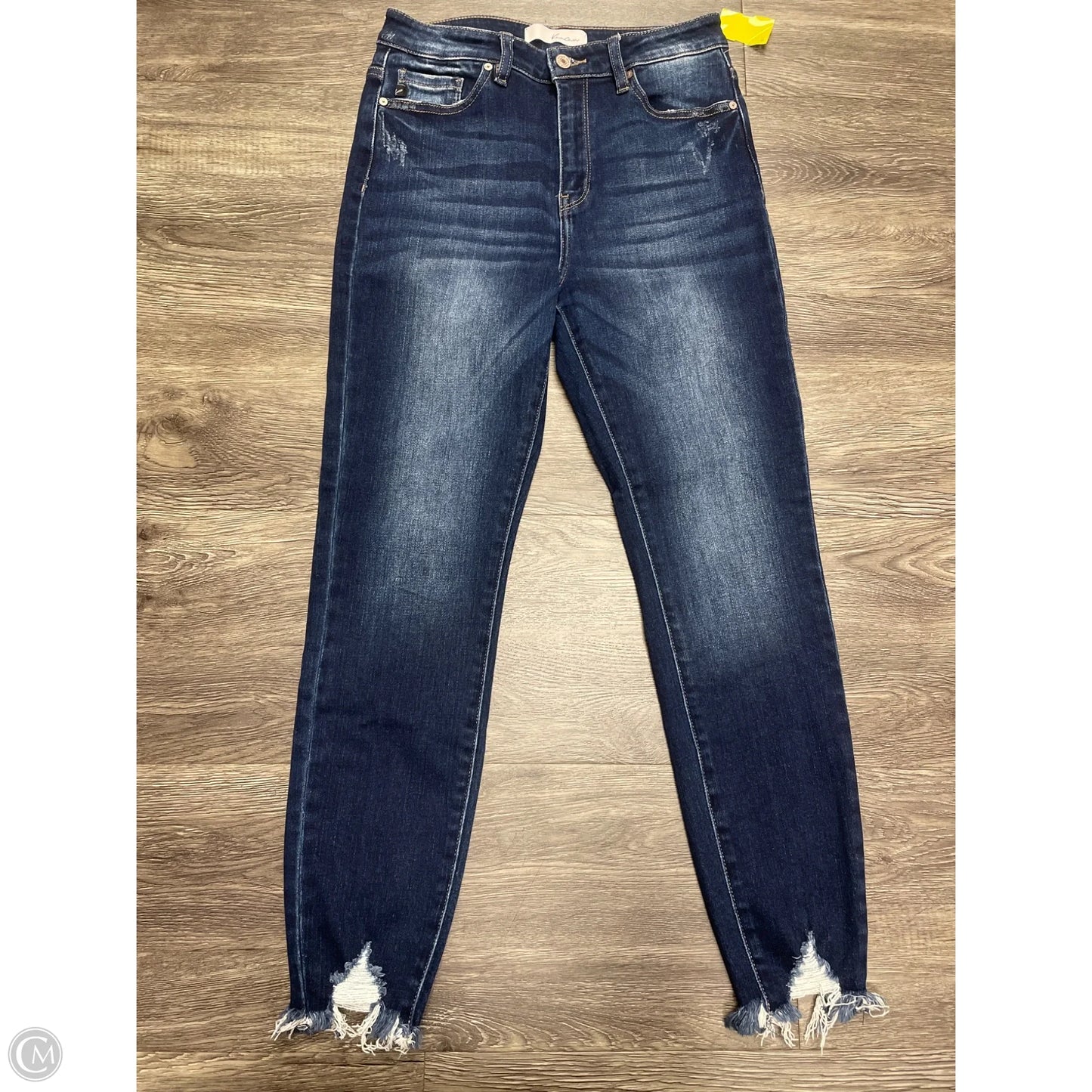 Jeans Straight By Kancan In Blue Denim, Size: 6