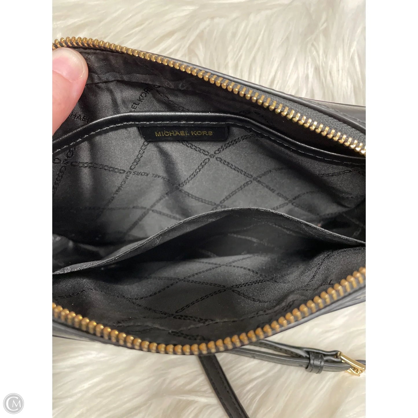 Crossbody Designer By Michael Kors, Size: Medium