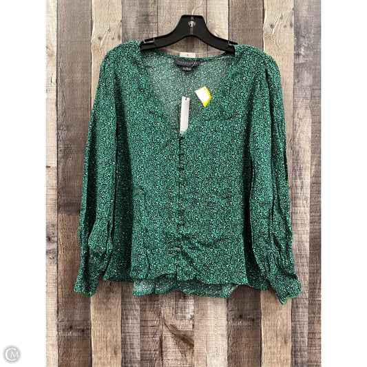 Top Long Sleeve By Sanctuary In Green, Size: S