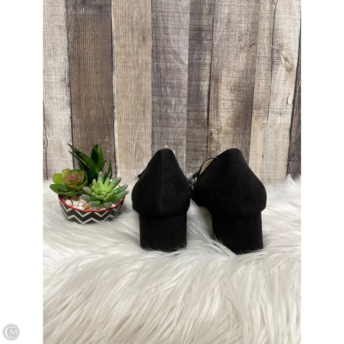 Shoes Heels Block By Charter Club In Black, Size: 9