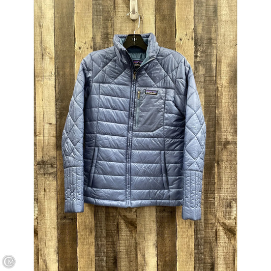 Jacket Puffer & Quilted By Patagonia In Blue, Size: S