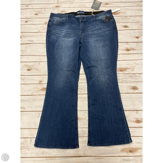 Jeans Skinny By Democracy In Black Denim, Size: 22