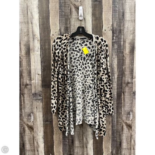 Cardigan By Torrid In Animal Print, Size: 2x