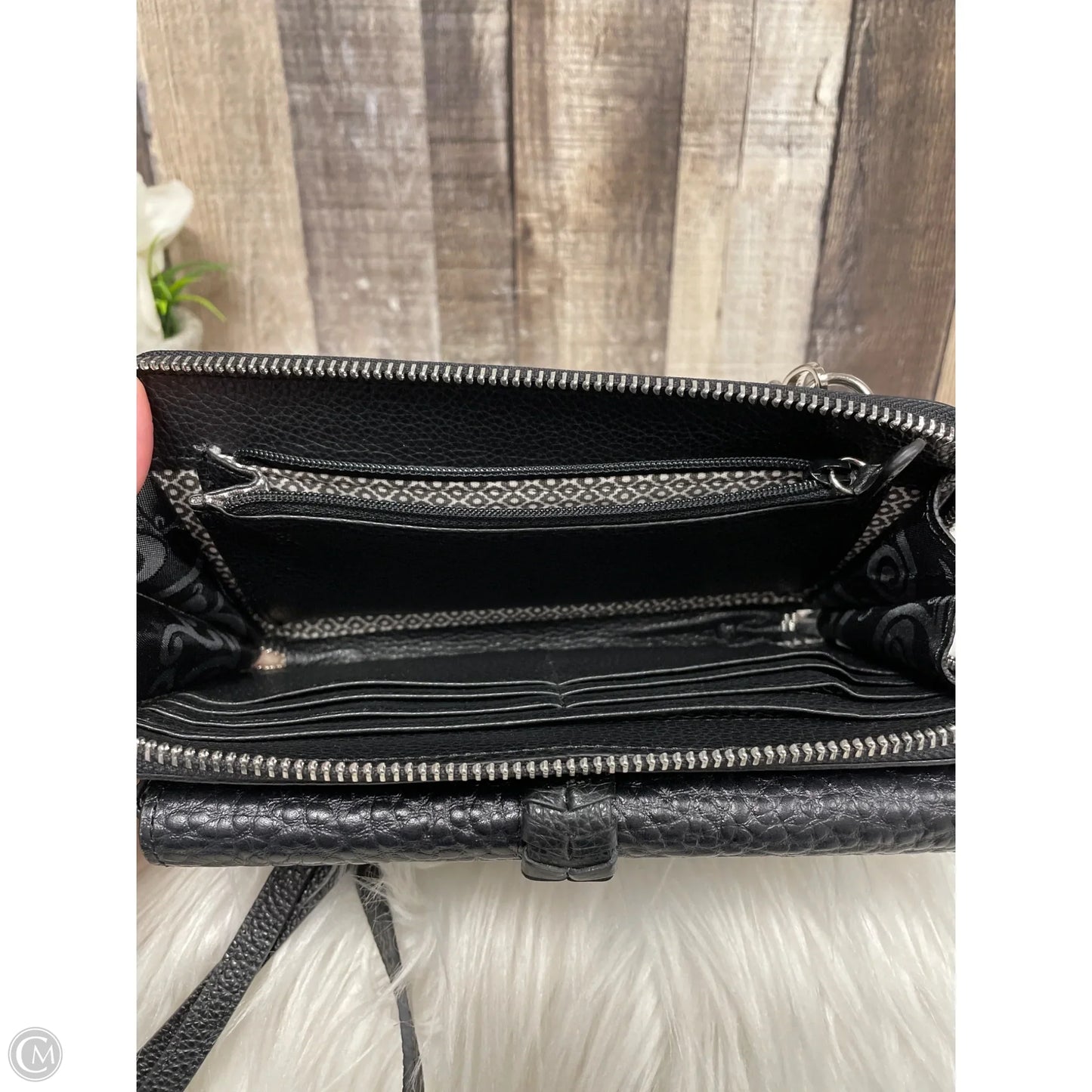 Crossbody Leather By Brighton, Size: Small