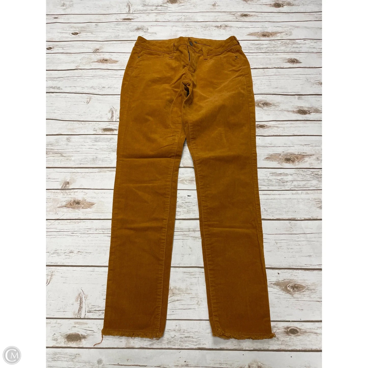 Pants Corduroy By Ana In Gold, Size: 8