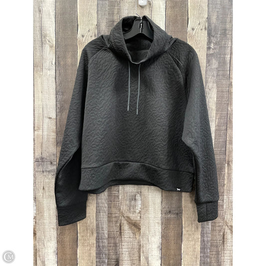 Athletic Sweatshirt Collar By Juicy Couture In Black, Size: L