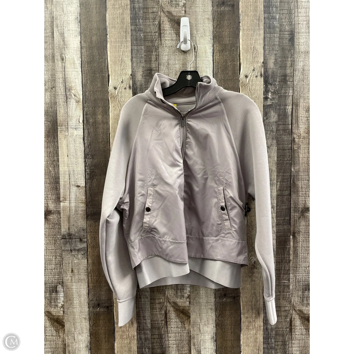 Jacket Other By Under Armour In Silver, Size: M
