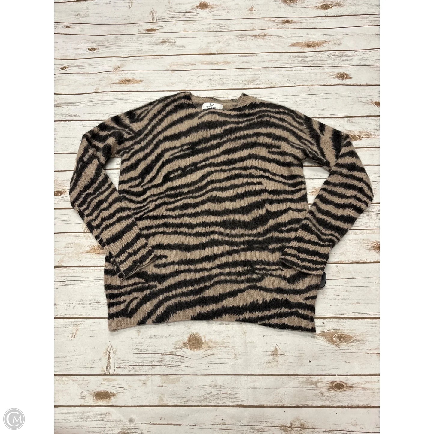 Sweater Cashmere By Magaschoni In Grey, Size: M