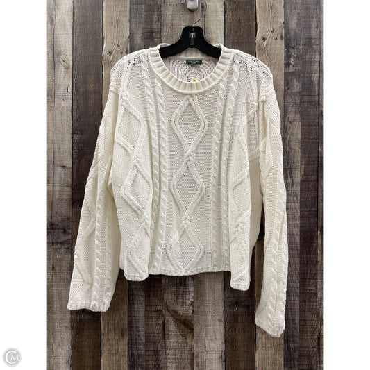 Sweater By Wild Fable In White, Size: M