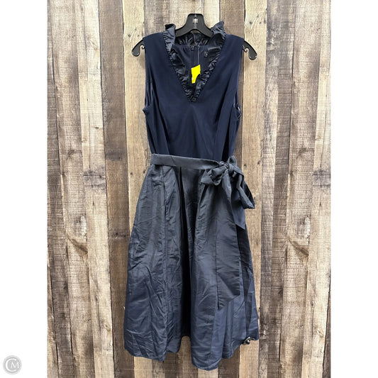 Dress Party Midi By Jessica Howard In Navy, Size: Xl