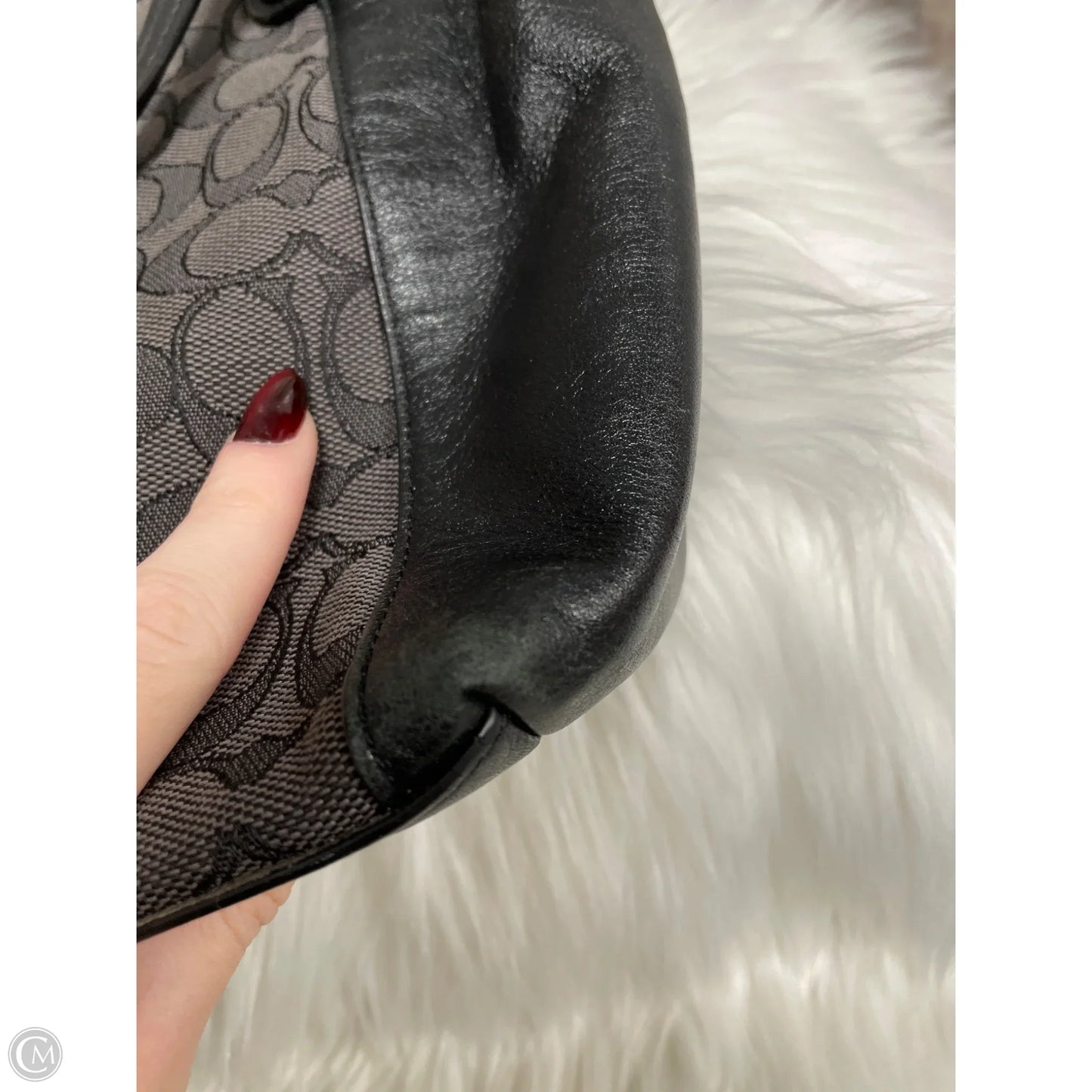 Handbag Designer By Coach, Size: Medium