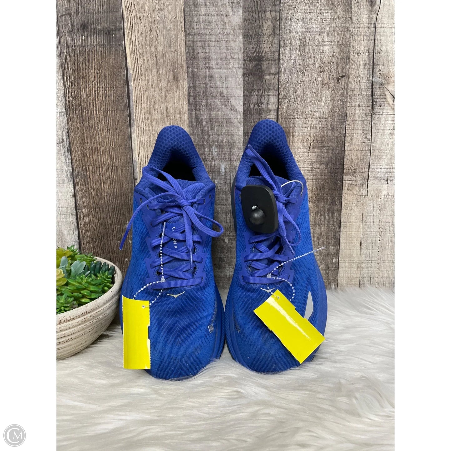 Shoes Athletic By Hoka In Blue, Size: 7