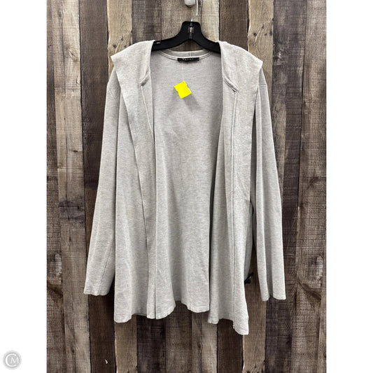 Cardigan By Cyrus In Grey, Size: 2x